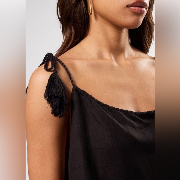 Amour Vert Black Cor Cor Sierra Tank, Medium, NWT - Picture 2 of 10